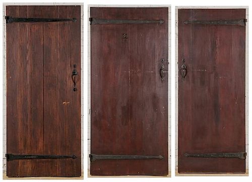 3 Craftsman Arts and Crafts Style Mission Doors