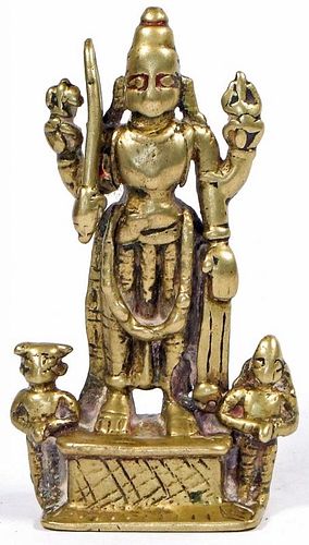 18th/19th C. Bronze Virabadhra, India