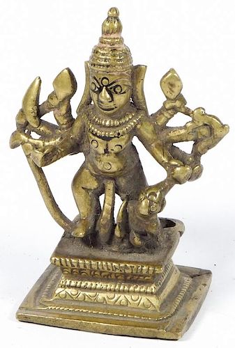 Bronze Durga, India, 19th c.