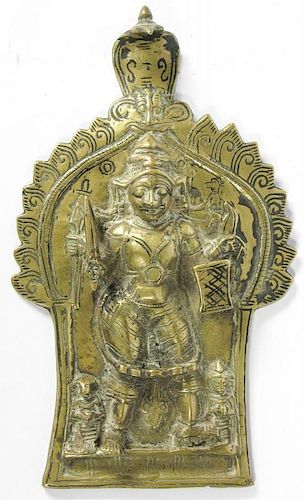 Virabhadra Plate, India, 19th c.