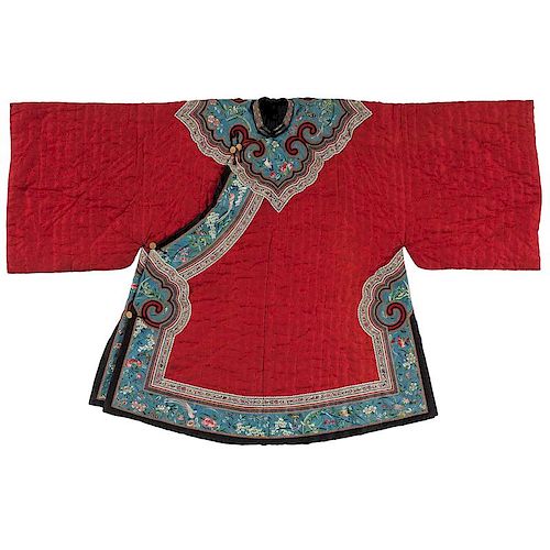 Chinese Embroidered Silk Jacket