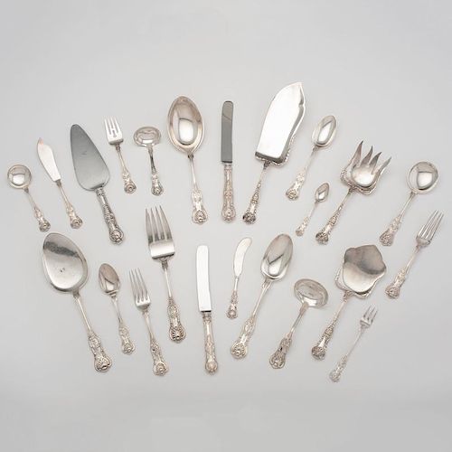 Dominick & Haff & Gorham Sterling Flatware, Retailed by J.E. Caldwell & Co., Plus