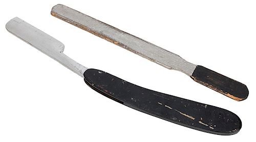 Pair of Props from Dante’s “Un-Sevilled Barber” Illusion. John Daniel Collection.