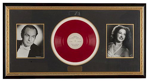 Virgil The Magician. Spot Announcements Framed Record Displays.