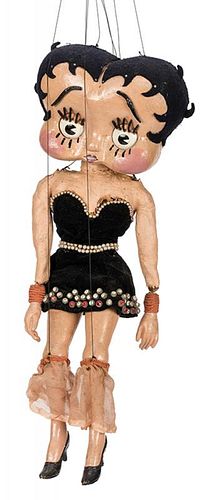 The Great Virgil’s Betty Boop Marionette.