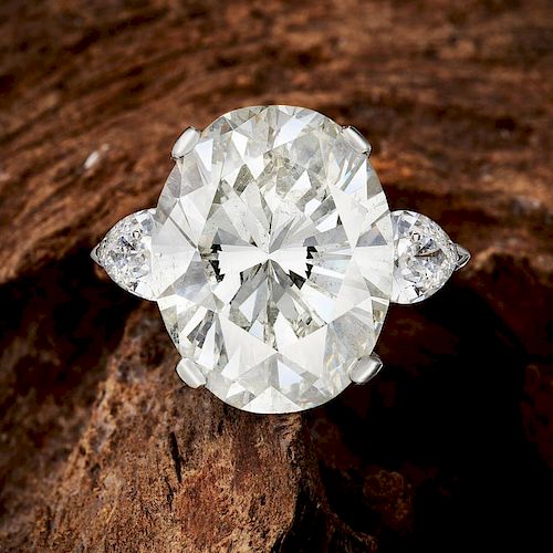 A 17.13-Carat Diamond Ring