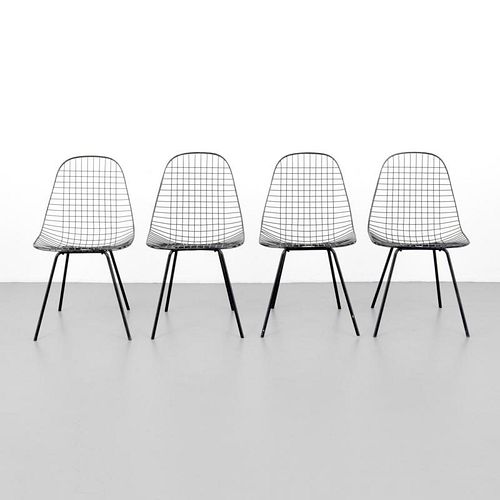 Charles & Ray Eames DKR Chairs, Set of 4
