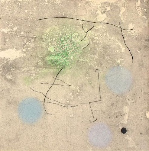 Joan Miro Aquatint/Etching, Signed Edition