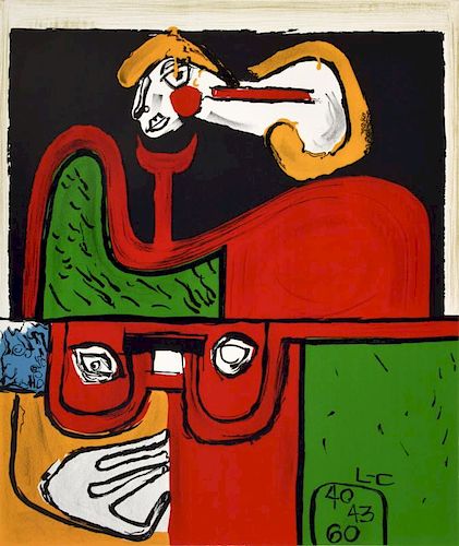 Charles-Edouard Jeanneret (Le Corbusier) Lithograph