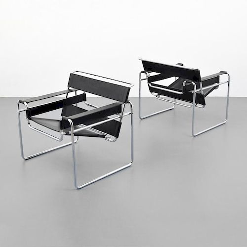 Pair of Marcel Breuer WASSILY Club Chairs