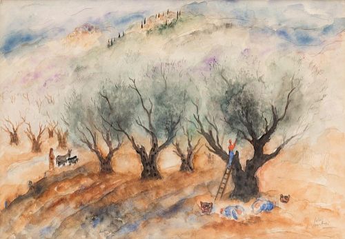 REUVEN RUBIN (ISRAELI 1893-1974)