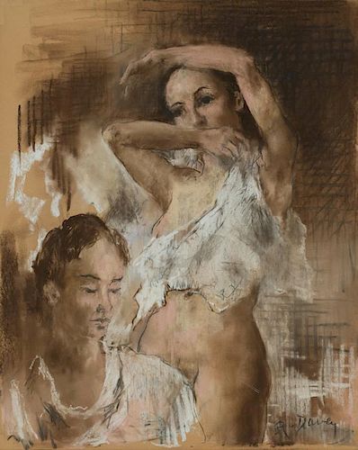 Randall Davey (1887-1964), "Nude Scene"