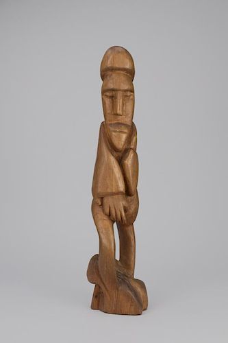 Patrocino Barela (1908-1964), "Untitled (Carved Figure)"