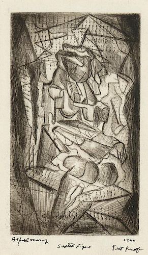 Alfred Morang (1901-1958), "Seated Figure"