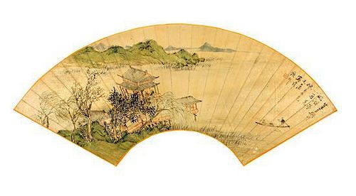 * Gu Sheng, (QING DYNASTY), Landscape