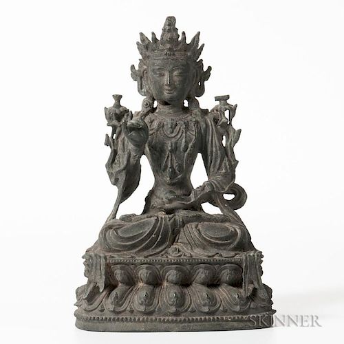 Bronze Figure of Bodhisattva