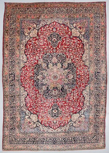Antique Meshed Rug, Persia: 10'6'' x 15'2''