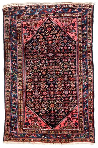 Antique Hamadan Rug, Persia: 4'3'' x 6'6''