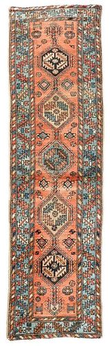 Antique Bakshaish Rug, Persia: 2'8'' x 9'4''