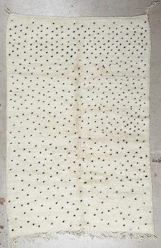 Modern Beni Ourain Rug, Morocco: 5'3'' x 7'10'' (160 x 239 cm).