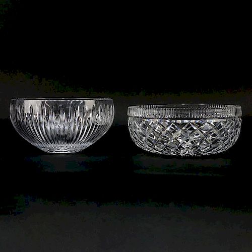 Two (2) Waterford Crystal Round Bowls.