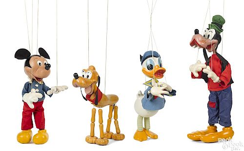 Pelham Disney store display puppets