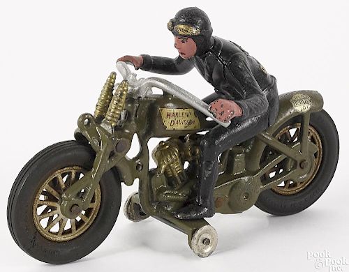 Hubley Harley Davidson hillclimber motorcycle