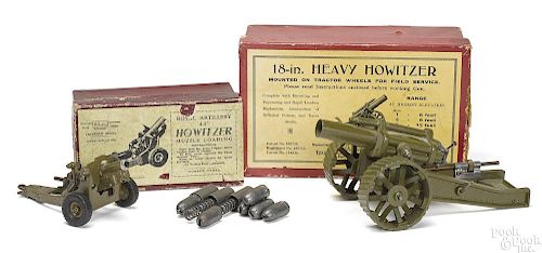 Two Britain's Howitzers with the original boxes