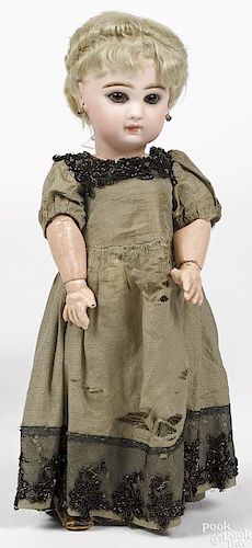 French Tete Jumeau bisque head doll