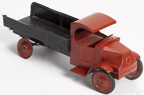 Steelcraft pressed steel delivery truck