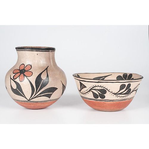 Cochiti AND Kewa Pottery, From the Collection of Ronald Bainbridge, MI