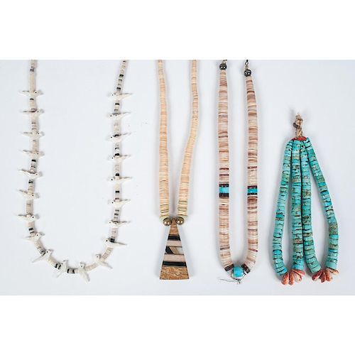 Pueblo Style Jocla and Necklaces, PLUS