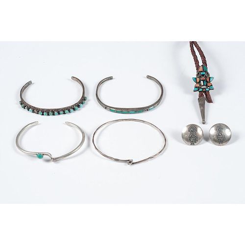 Dainty Zuni and Southwestern Silver Jewelry