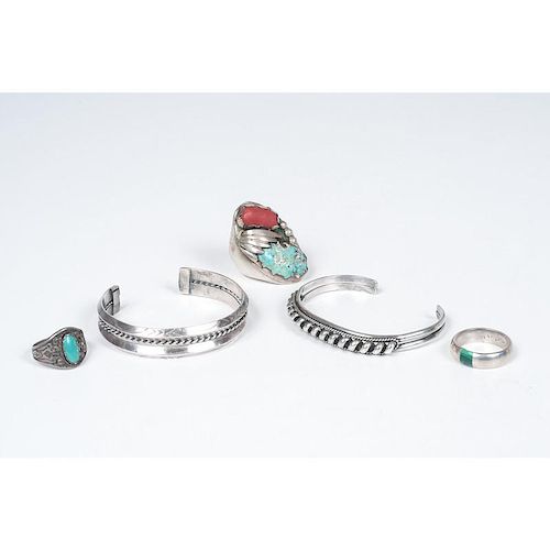 Southwestern Silver Bracelets AND Rings