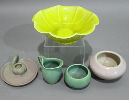 Rookwood Pottery Group of Five
