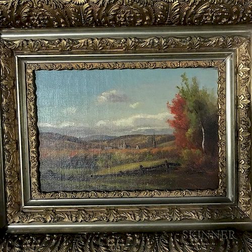 Delbert Dana Coombs (American, 1850-1938)  Autumn Landscape.