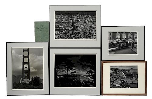 Five Max Yavno photographs plus "The San Francisco Book"