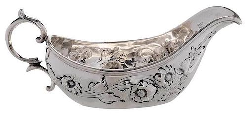 Tiffany Coin Silver Pap Boat