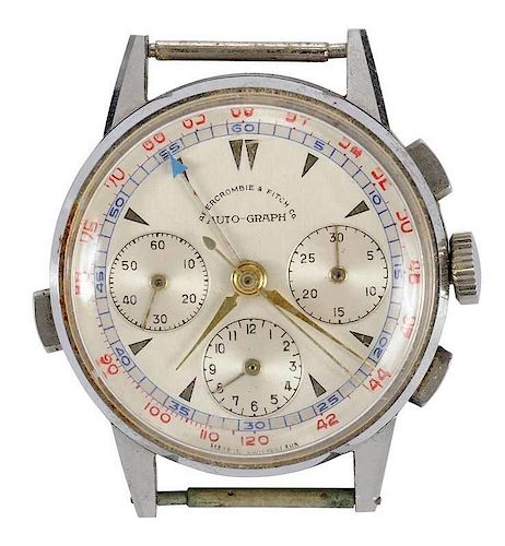 Vintage Abercrombie & Fitch Auto-Graph Watch