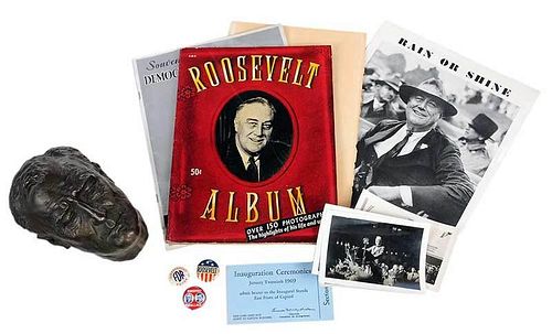 Assorted Franklin Roosevelt Campaign Materials