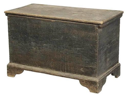 Southern Chippendale Decorated Blanket Chest