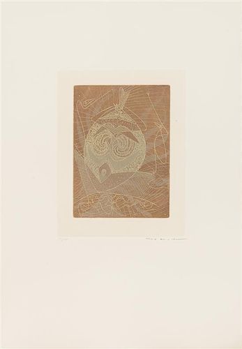 Max Ernst, (German, 1891-1976), Masque, 1950