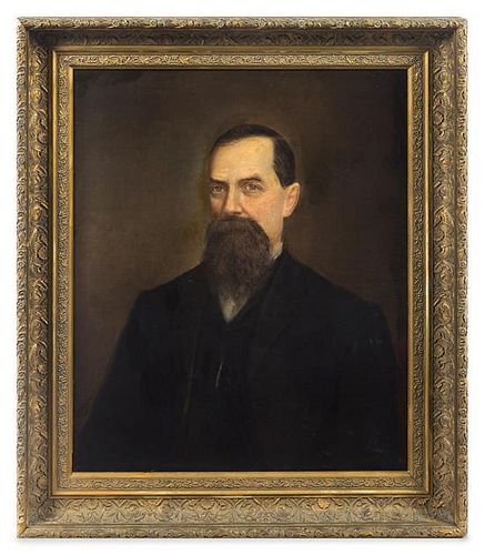 * G. W. Morrison, (19th century), Portrait of a Man, 1889