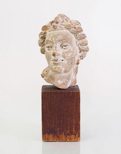 TERRACOTTA BUST OF A WOMAN, AFTER THE ANTIQUE