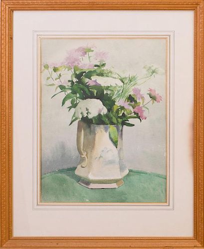 ALPHAEUS PHILEMON COLE (1876-1988): ASSORTED GARDEN FLOWERS