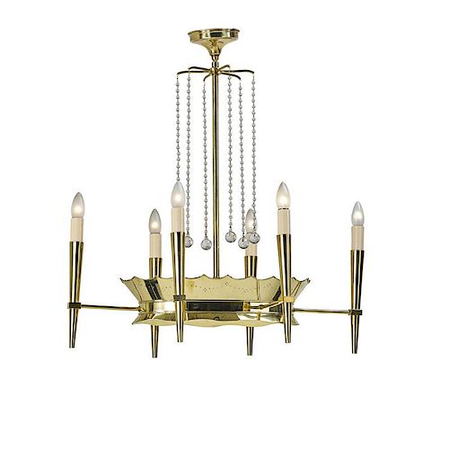 STYLE OF TOMMI PARZINGER CHANDELIER