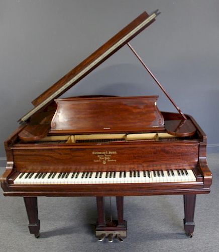 STEINWAY & SONS. Baby Grand Piano Serial #
