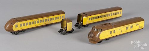 Lionel Union Pacific three-piece train set