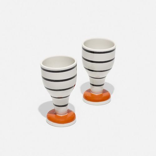 Alexander Girard, cups from La Fonda del Sol, pair