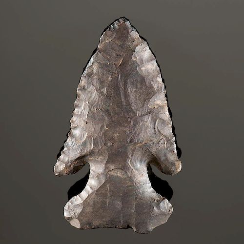 A Beveled Coshocton Flint Point, From the Collection of Jan Sorgenfrei, Ohio